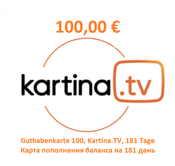 Kartina TV Premium Abo - 181 Tage